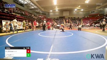 132 lbs Semifinal - Ryder Dittman, Sperry Wrestling Club vs Jaxon Truitt, Owasso Takedown Club