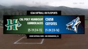 Replay: Cal Poly Humboldt vs CSUSB - DH | Apr 18 @ 1 PM