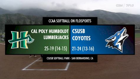 Replay: Cal Poly Humboldt vs CSUSB - DH | Apr 18 @ 1 PM