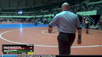 72 lbs Cons. Semi - Kollin Brunstetter, Powhatan Youth Wrestling Club vs Dallas Lidgard, One Speed