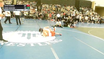 115-H lbs Round Of 64 - Lucas Kareha, Abington Heights vs Aiden Sanchez, Cherry Hill West