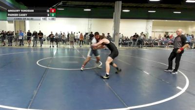 150 lbs Consi Of 64 #2 - Gregory Torosian, CA vs Parker Casey, IA