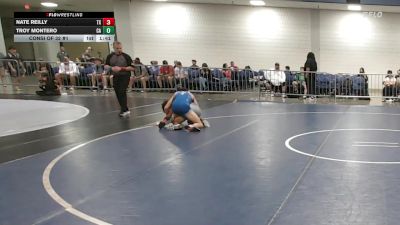120 lbs Consi Of 32 #1 - Nate Reilly, TX vs Troy Montero, CA