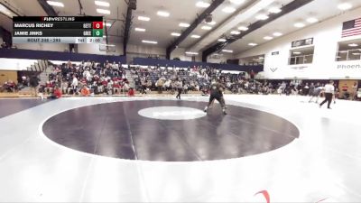 285 lbs Cons. Round 1 - Jamie Jinks, Greensboro vs Marcus Richey, Gettysburg
