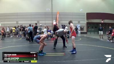 115 lbs Round 5 (6 Team) - Peyton Geer, Ares vs Dylan Kantner, Elite Athletic Club