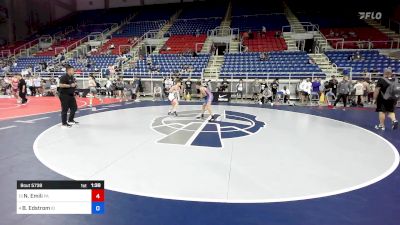 100 lbs Rnd Of 16 - Nico Emili, PA vs Brand'n Edstrom, ID