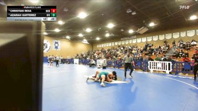 150 lbs Cons. Round 4 - Christian Resa, Mt. Whitney vs Azariah Guitterez, R.F. Kennedy