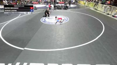 53 lbs Cons. Round 4 - Dorian Lustre vs Mateo Melendez