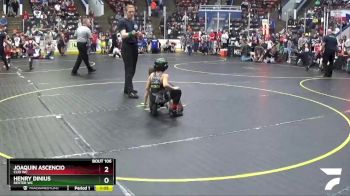 60 lbs Semifinal - Henry Dinius, Dexter WC vs Joaquin Ascencio, Clio WC