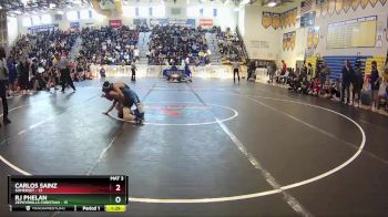 106 lbs Semifinals (8 Team) - RJ Phelan, Zephyrhills Christian vs Carlos Sainz, Somerset