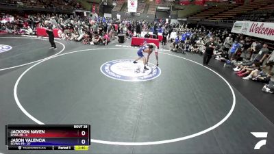 175 lbs Round 4 (16 Team) - Jackson Naven, KCWA-FR vs Jason Valencia, SCVWA-FR