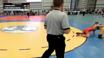 6 - 126 lbs Champ. Round 1 - Luis Flores-fuentes, John R. Lewis vs Dennis Bruin, Grassfield