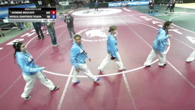 100 lbs Champ. Round 1 - Jasmine Brucato, Alexander-Pembroke-Byron Bergen-HFL vs Natalia Quinteros Tejada, FDR-Hyde Park