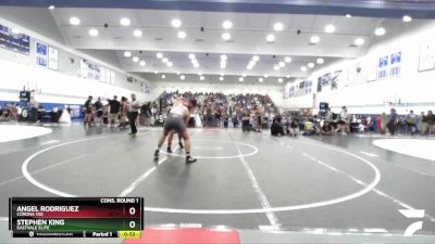 285 lbs Cons. Round 1 - Angel Rodriguez, Corona 100 vs Stephen King, Eastvale Elite