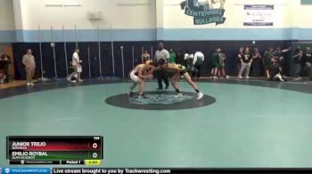 126 lbs Quarterfinal - Emilio Roybal, SLAM Academy vs Junior Trejo, Bonanza