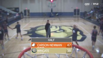 Replay: Carson-Newman vs Wingate - Men's | Jan 20 @ 4 PM