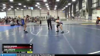 105 lbs Round 4 (6 Team) - Daxton Bonner, Sanderson W.A. vs Toby Shipman, Oklahoma Storm