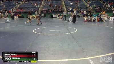 4A 113 lbs Champ. Round 1 - Makya Kerns, Lumberton vs Trevor Freeman, A.L. Brown