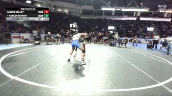 150 lbs Champ. Round 1 - Kaylen Brown, Skyline vs Ladris Kelley, Hazen