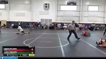 126 lbs Round 4 (6 Team) - Aidan Gillings, Cobra vs Chris Creason, 84 Athletes Gold