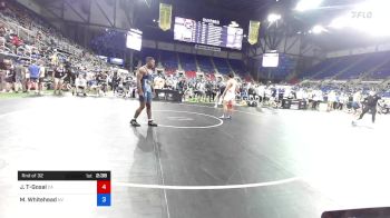 220 lbs Rnd Of 32 - Jayden Tadeo-Gosal, California vs Melvin Whitehead, Nevada