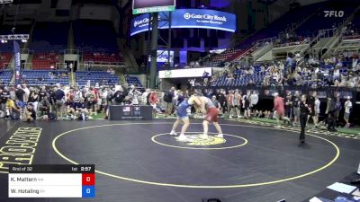 285 lbs Rnd Of 32 - Koen Mattern, Washington vs William Hotaling, New York