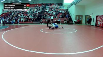 113 lbs 5th Place Match - Kyle Burns, Barberton vs Lucca Bruno, Revere