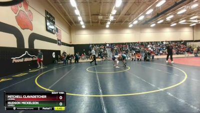 113B Round 2 - Hudson MIckelson, Lovell vs Mitchell Clavadetcher, Laurel