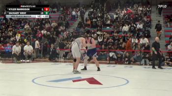 285 lbs 3rd Place Match - Kyler Markuson, Faith Lutheran vs Zackary West, Legacy