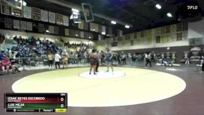 285 lbs Cons. Round 4 - Izsak Reyes Escobedo, Palm Desert vs Luis Mejia, Montgomery