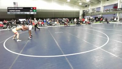 150 lbs Cons. Sub-semis - Ericson (EJ) Coney, YIC vs Jasper Johns, Central Kansas Young Lions Wrestling Club