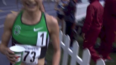 Alexi Pappas Glides to 3k victory and near PR  2014 Washington Indoor Preview
