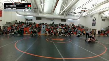 150 lbs Cons. Semi - Zayden Stahl, Lovell vs Kason Cahill, Rock Springs