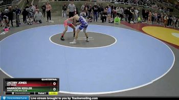 120 lbs Quarterfinal - Harrison Kegler, Sweet Home Mat Club vs Jacoby Jones, Mat Sense