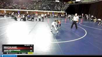 77 lbs Cons. Round 5 - Braxton Bagby, Moen Wrestling Academy vs Giancarlo Makinde, USA Mat Club