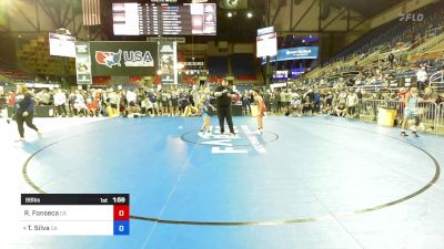 88 lbs Cons 8 #2 - Roman Fonseca, CA vs Thales Silva, CA