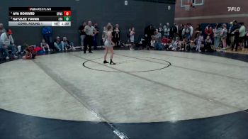 75 lbs Cons. Round 1 - Kayzlee Young, Small Town Grims vs Ava Howard, Glenn Ferry Wrestling Club
