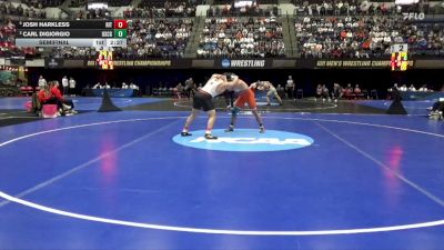 285 lbs Semifinal - Josh Harkless, RIT vs Carl DiGiorgio, Coast Guard