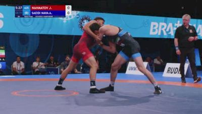 77 kg 1/2 Final - Javidan Nahmatov, Azerbaijan vs Amir Saeidi Nava, Iran