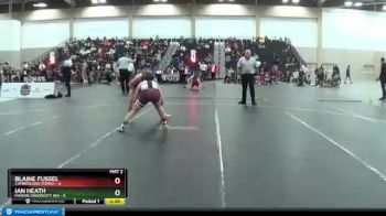 141 lbs Round 1 (16 Team) - Ian Heath, Marian University (IN) vs Blaine Fussel, Cumberland (Tenn.)