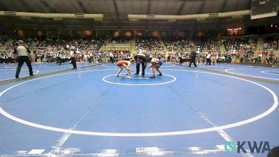 102 lbs 3rd Place - Dakota Harris, Hurricane Wrestling Academy vs Cambry Suskey, Team Tulsa Wrestling Club