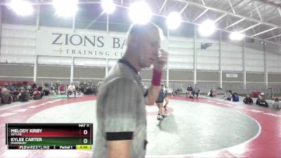 145 lbs Cons. Round 2 - Melody Kirby, Skyline vs Kylee Carter, Stansbury