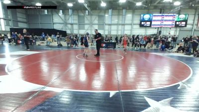 14U Girls - 120 lbs Champ. Round 1 - Kara-Lynn Dover, GA vs Lily Miller, AK