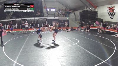 157 lbs Cons. Sub-quarters - Michael Rummel, Montana vs Seamus Hannegan, California