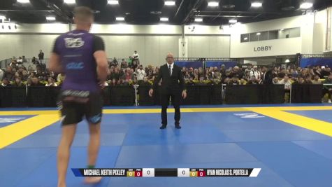 Hyan Nicolas S. Portella vs Michael Keith Pixley 2024 World IBJJF Jiu-Jitsu No-Gi Championship