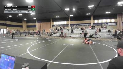 88 lbs Semifinal - Audrey Eller, Charger WC vs Valeria Cerna, Southwest Stallions WC