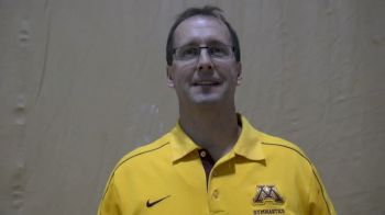 Mike Burns on his 4th place Gopher team performance and Ellis Mannon AA Win