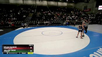 109 lbs Quarterfinal - William Tadje, Stansbury vs Dylan Macievic, Corner Canyon