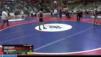 4A 132 lbs Cons. Round 2 - Lane Wilson, Subiaco Academy vs Eita Shinkawa, Pulaski Academy