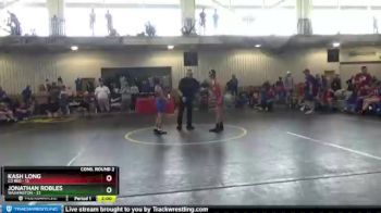 92 lbs 2nd Wrestleback (16 Team) - Kash Long, CO Red vs Jonathan Robles, Washington